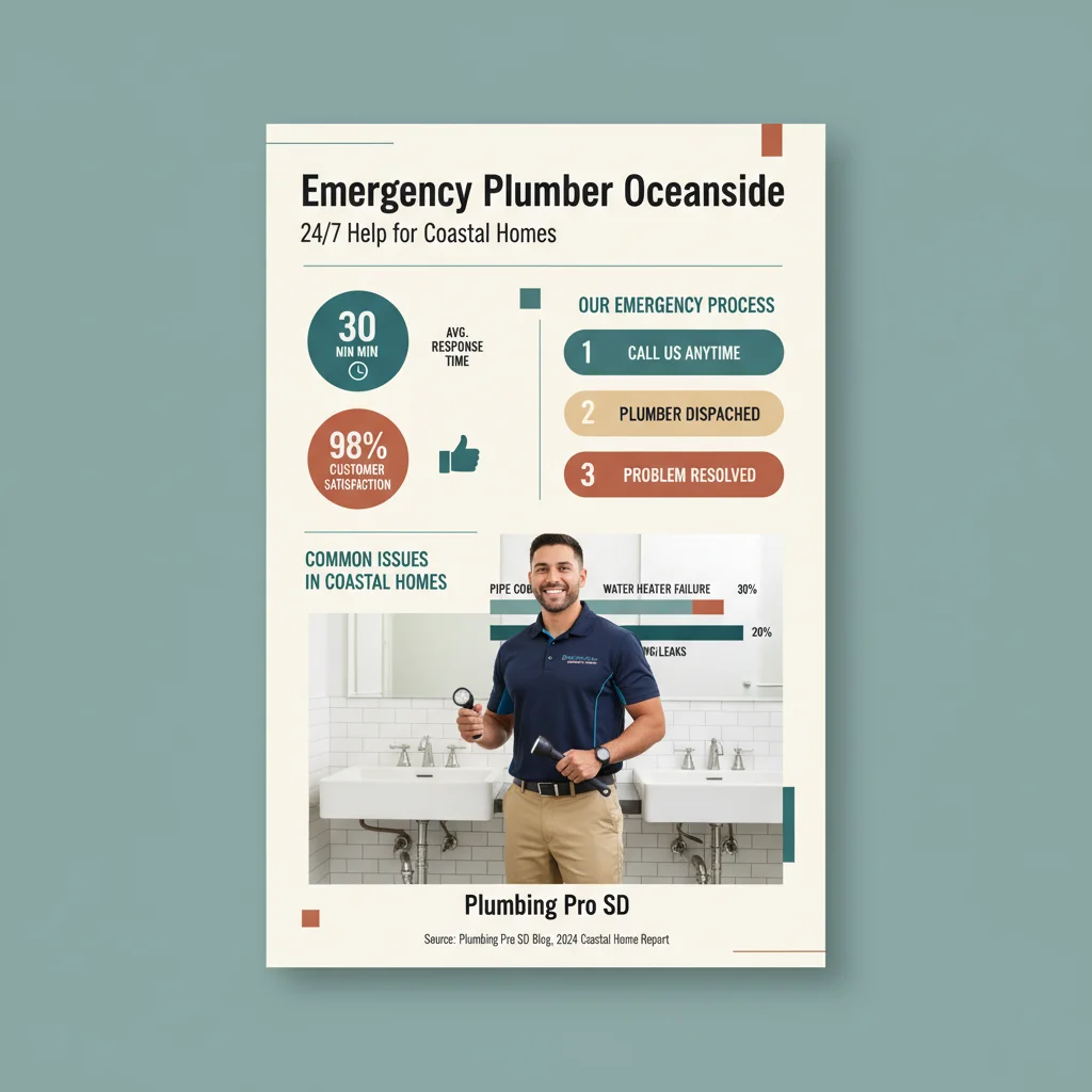 A plumber with a headlamp working diligently on pipes in a crawlspace of a coastal home, conveying expertise in difficult situations